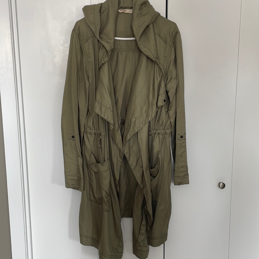 Long trench style jacket